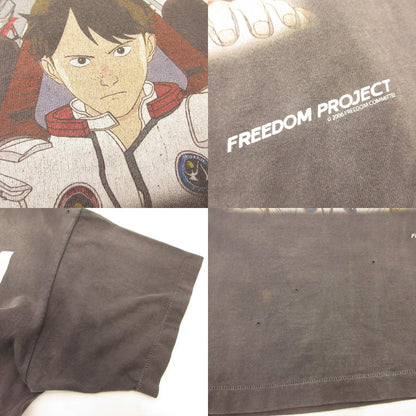 SAINT MICHAEL | FD_SS TEE / FREEDOM Short Sleeve T-Shirt SM-YS8-0000-C19 Grey Size: L