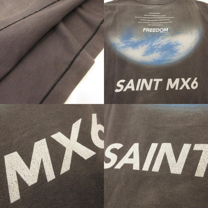 SAINT MICHAEL | FD_SS TEE / FREEDOM Short Sleeve T-Shirt SM-YS8-0000-C19 Grey Size: L