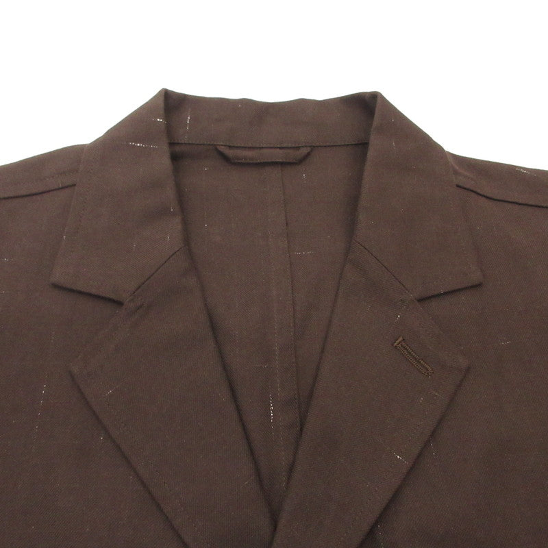 KASURIP 3B JACKET Tailored Jacket T24AW-JK01 Brown Size: 3
