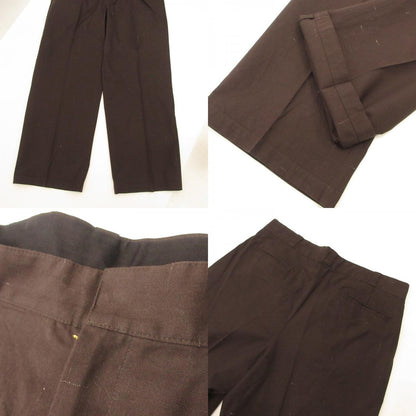KASURIP 2TUCK TROUSER Pants T24AW-PT05 Brown Size: 3