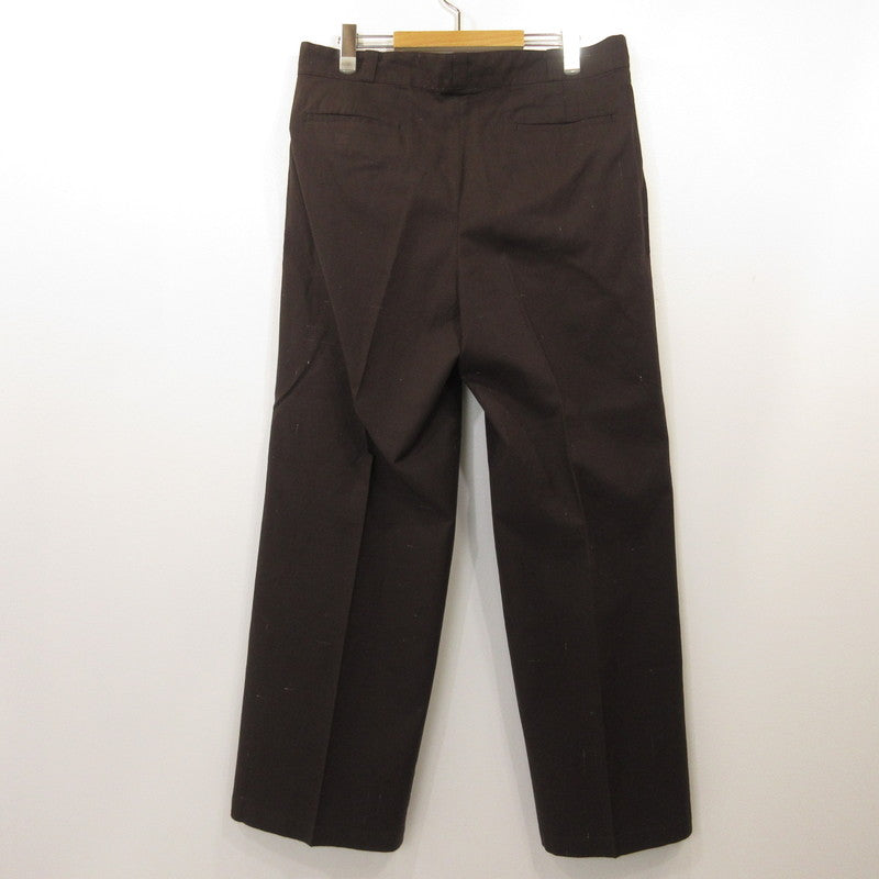 KASURIP 2TUCK TROUSER Pants T24AW-PT05 Brown Size: 3