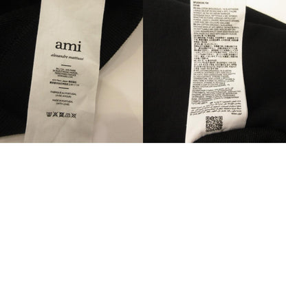 AMI | AMI AMI DE COEUR HOODIE Hoodie BFUSW235.730 Black Size: M