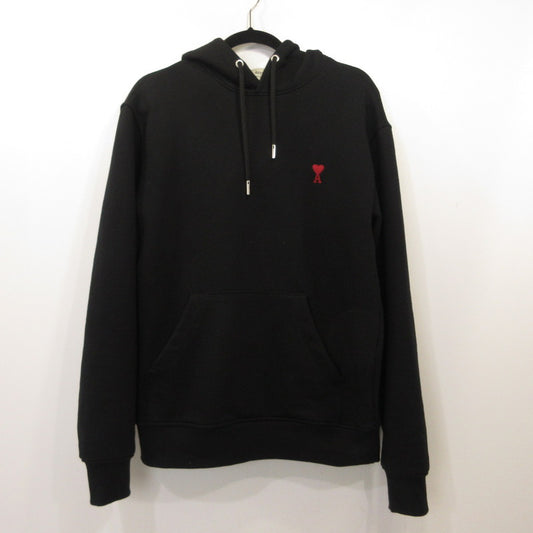 AMI | アミ AMI DE COEUR HOODIE パーカー BFUSW235.730 ブラック サイズ：M