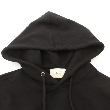 AMI | AMI AMI DE COEUR HOODIE Hoodie BFUSW235.730 Black Size: M