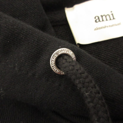 AMI | AMI AMI DE COEUR HOODIE Hoodie BFUSW235.730 Black Size: M
