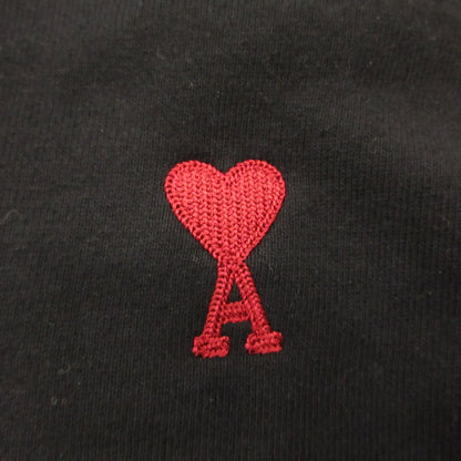 AMI | AMI AMI DE COEUR HOODIE Hoodie BFUSW235.730 Black Size: M