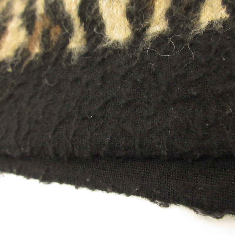 SAINT MICHAEL | SAINT MICHAEL LEOPARD KNIT CARDIGAN SM-HR1-0000-073 Size: L