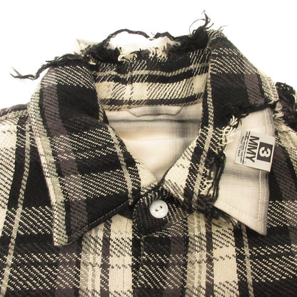 MIHARA YASUHIRO | ミハラヤスヒロ BROKEN LAYER SH 長袖シャツ A05SH113 ダメージ加工 サイズ：44