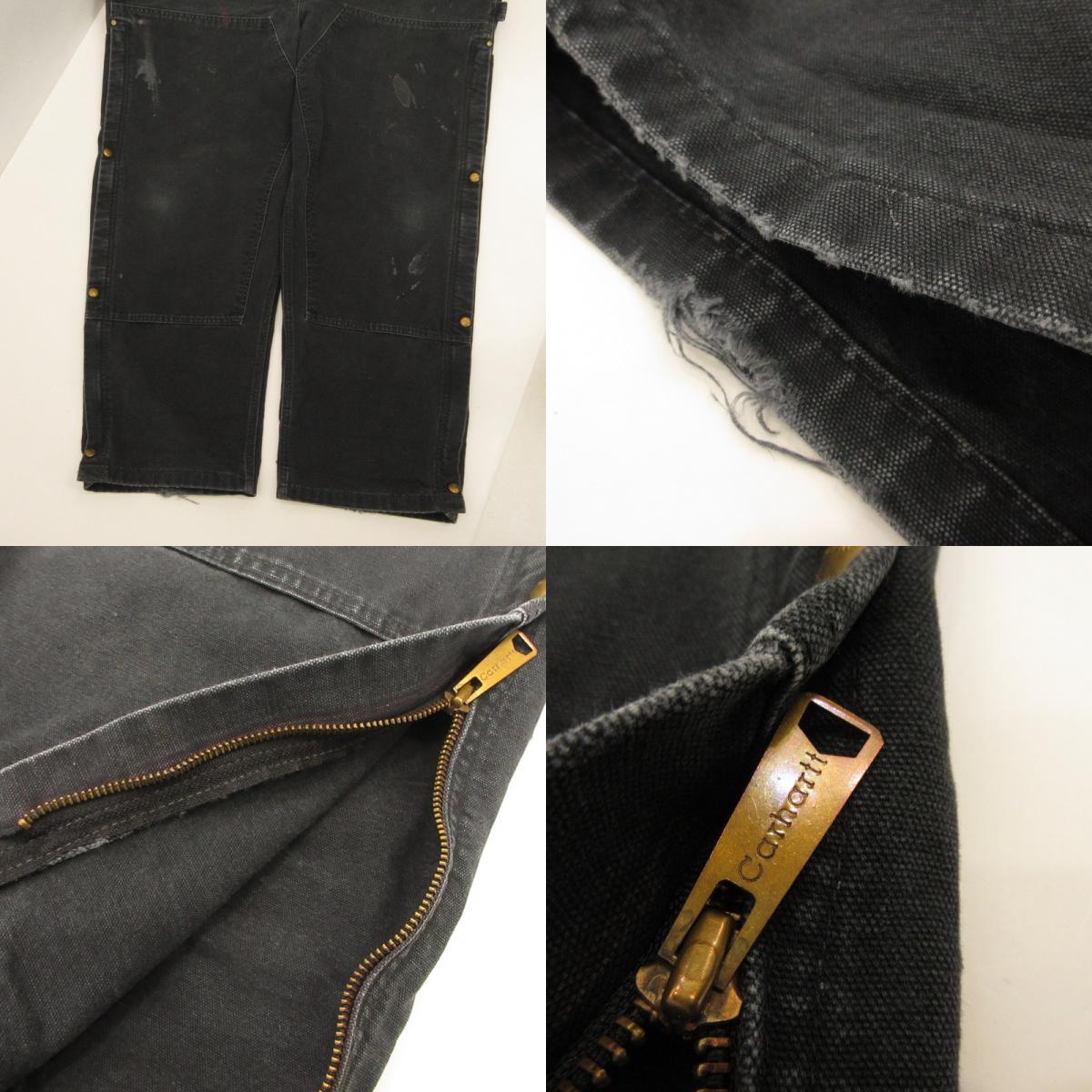 Carhartt | Carhartt Overalls R37 BLK Size: 48x32 Black