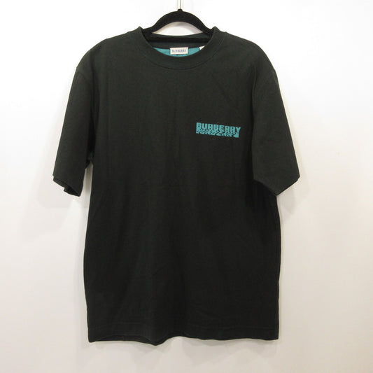 BURBERRY | バーバリー Warped Logo Cotton T-shirt 'Atom' 半袖Ｔシャツ 8111865 ブラック サイズ：M
