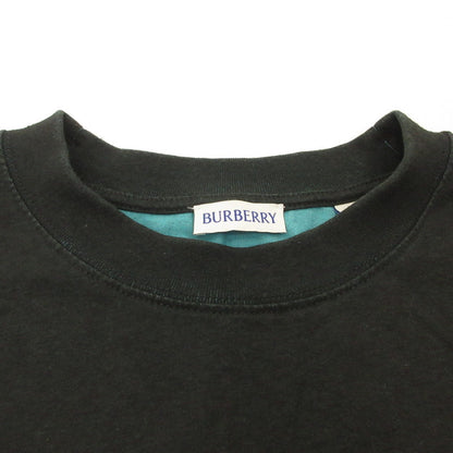 BURBERRY | Burberry Warped Logo Cotton T-shirt 'Atom' Short-sleeved T-shirt 8111865 Black Size: M