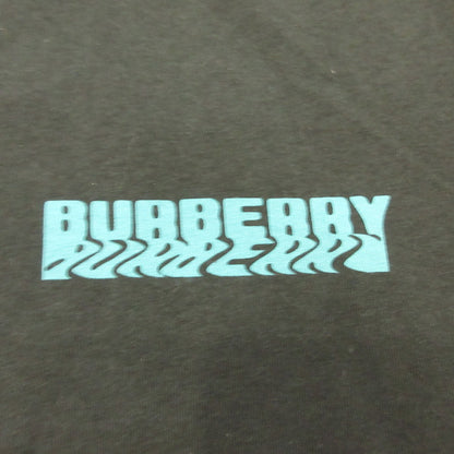 BURBERRY | Burberry Warped Logo Cotton T-shirt 'Atom' Short-sleeved T-shirt 8111865 Black Size: M