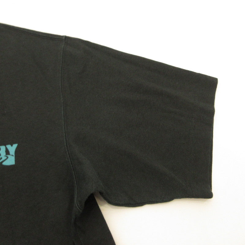 BURBERRY | Burberry Warped Logo Cotton T-shirt 'Atom' Short-sleeved T-shirt 8111865 Black Size: M