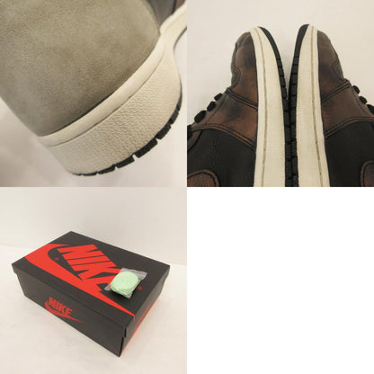 【中古】NIKE | ナイキ AIR JORDAN 1 RETRO HIGH OG RUST SHADOW スニーカー 555088-033 ブラウン 28cm【姫路東店】