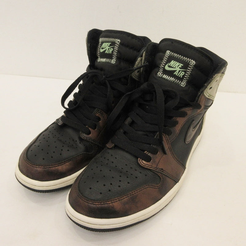 【中古】NIKE | ナイキ AIR JORDAN 1 RETRO HIGH OG RUST SHADOW スニーカー 555088-033 ブラウン 28cm【姫路東店】