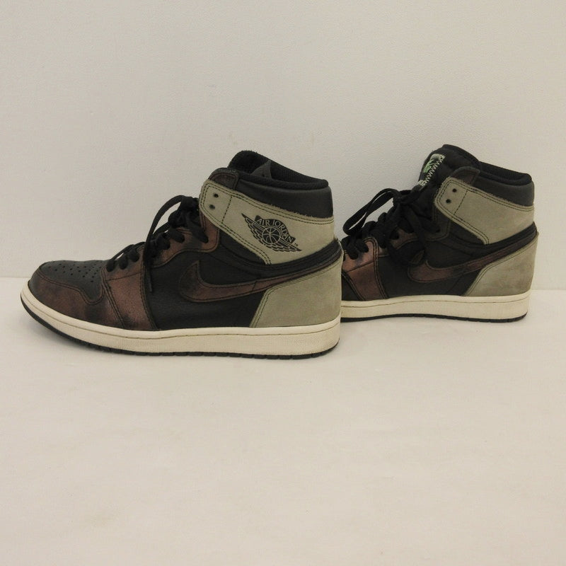 【中古】NIKE | ナイキ AIR JORDAN 1 RETRO HIGH OG RUST SHADOW スニーカー 555088-033 ブラウン 28cm【姫路東店】