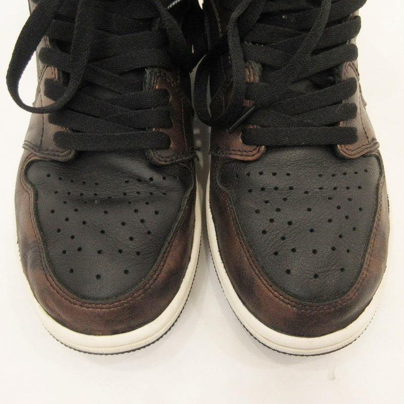 【中古】NIKE | ナイキ AIR JORDAN 1 RETRO HIGH OG RUST SHADOW スニーカー 555088-033 ブラウン 28cm【姫路東店】