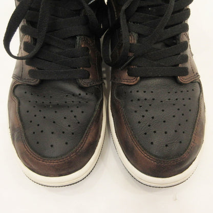 【中古】NIKE | ナイキ AIR JORDAN 1 RETRO HIGH OG RUST SHADOW スニーカー 555088-033 ブラウン 28cm【姫路東店】