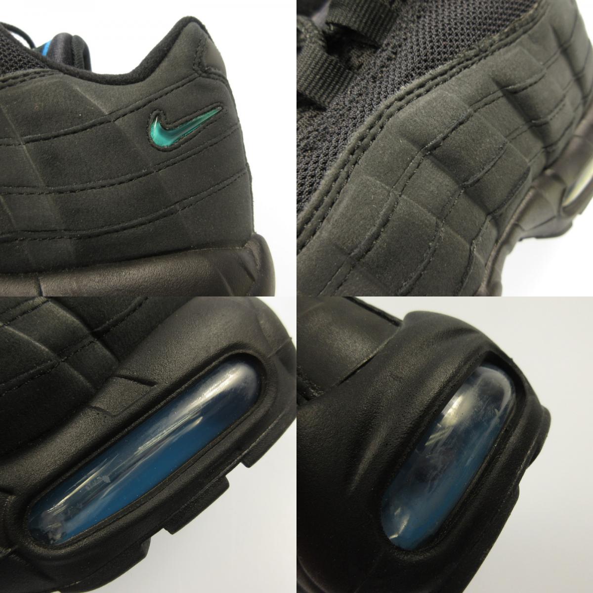 NIKE | ナイキ AIR MAX 95 BLACK/IMPERIAL BLUE スニーカー CJ7553-001 ブラック 30cm