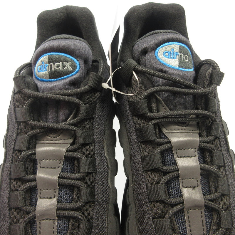 NIKE | ナイキ AIR MAX 95 BLACK/IMPERIAL BLUE スニーカー CJ7553-001 ブラック 30cm