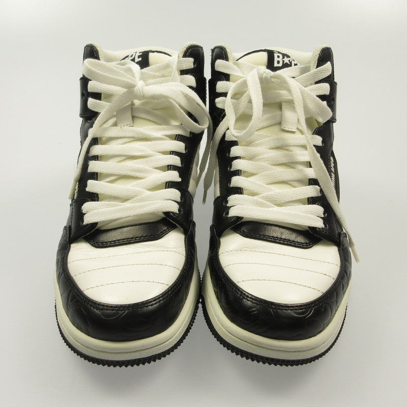 A BATHING APE | アベイシングエイプ Bapesta 88 Mid スニーカー 1J30191027 ブラック 26cm