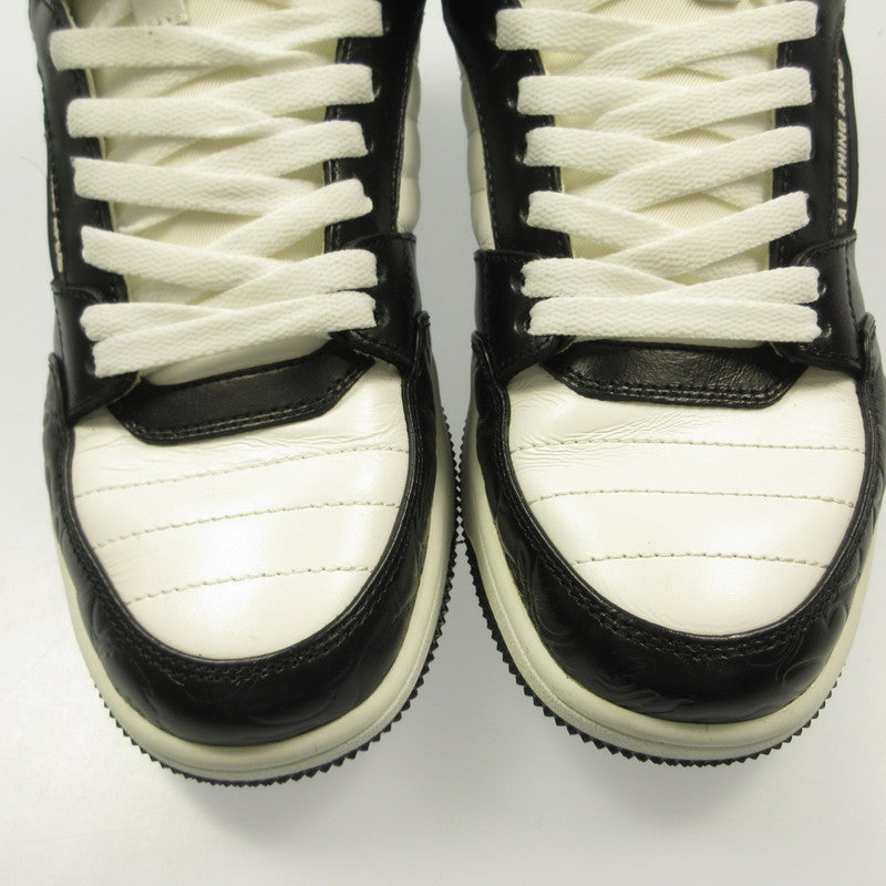 A BATHING APE | アベイシングエイプ Bapesta 88 Mid スニーカー 1J30191027 ブラック 26cm