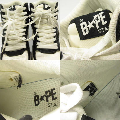 A BATHING APE | アベイシングエイプ Bapesta 88 Mid スニーカー 1J30191027 ブラック 26cm
