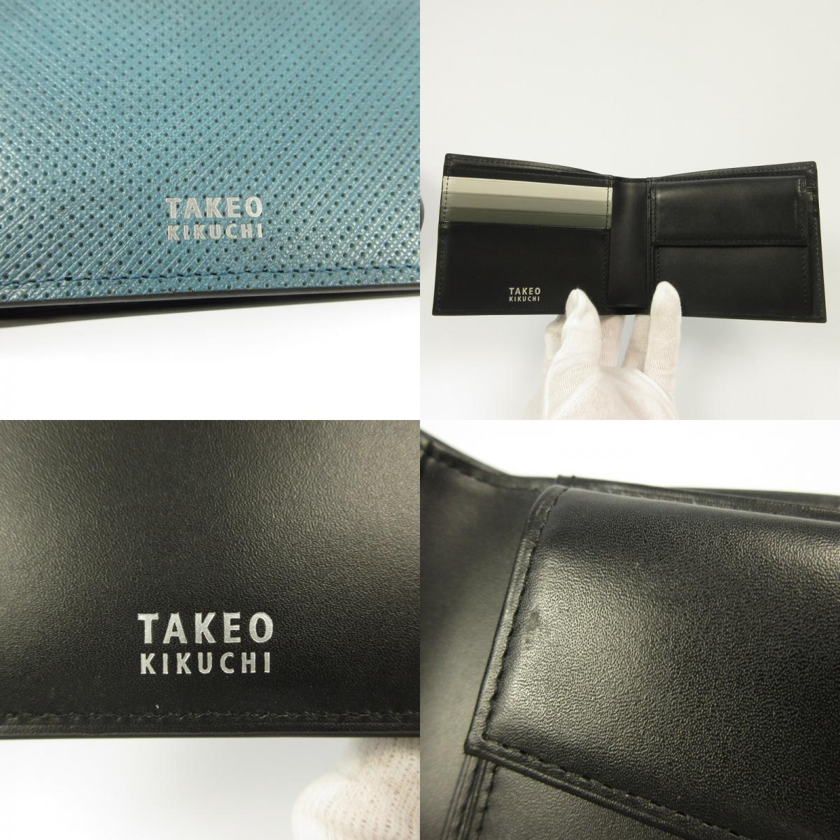 TAKEO KIKUCHI | Takeo Kikuchi Olfeno Bifold Wallet Bifold Wallet 752604 Blue