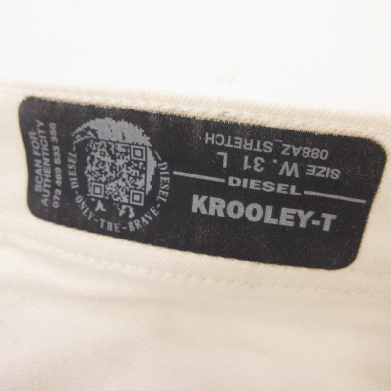 DIESEL | ディーゼル KROOLEY-T パンツ 088AZ ホワイト サイズ：31【姫路東店】