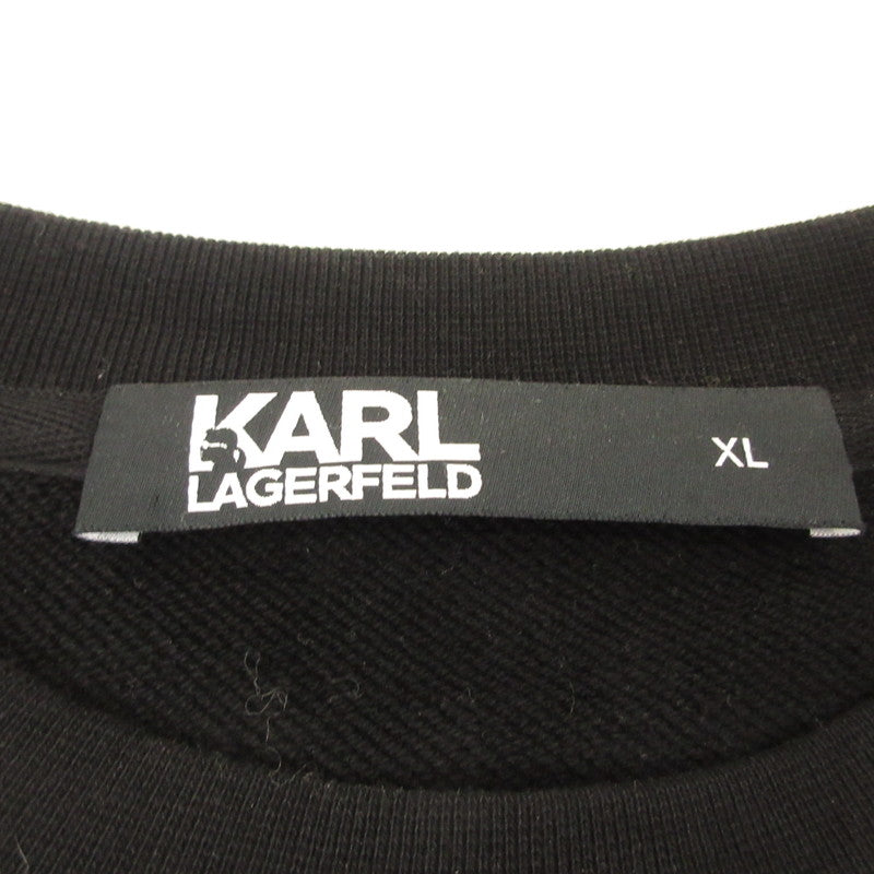 KARL LAGERFELD | カールラガーフェルド スウェット 705229 ブラック サイズ：XL