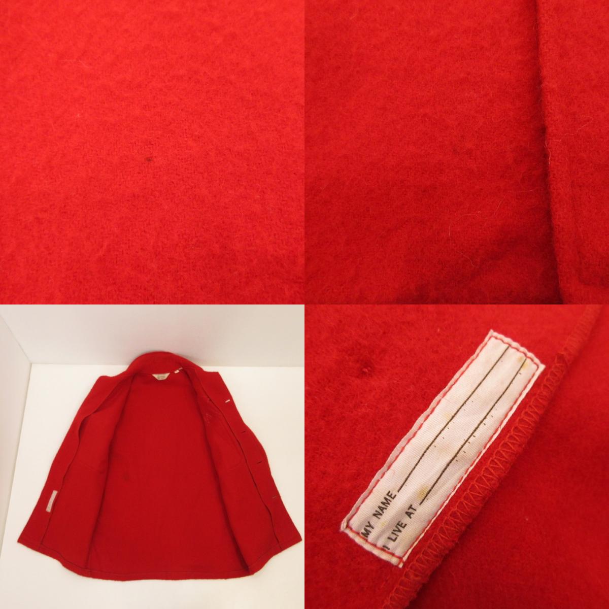 usa boy scout:cpo jacket その他アウター ｻｲｽﾞ:20 年式:60s レッド