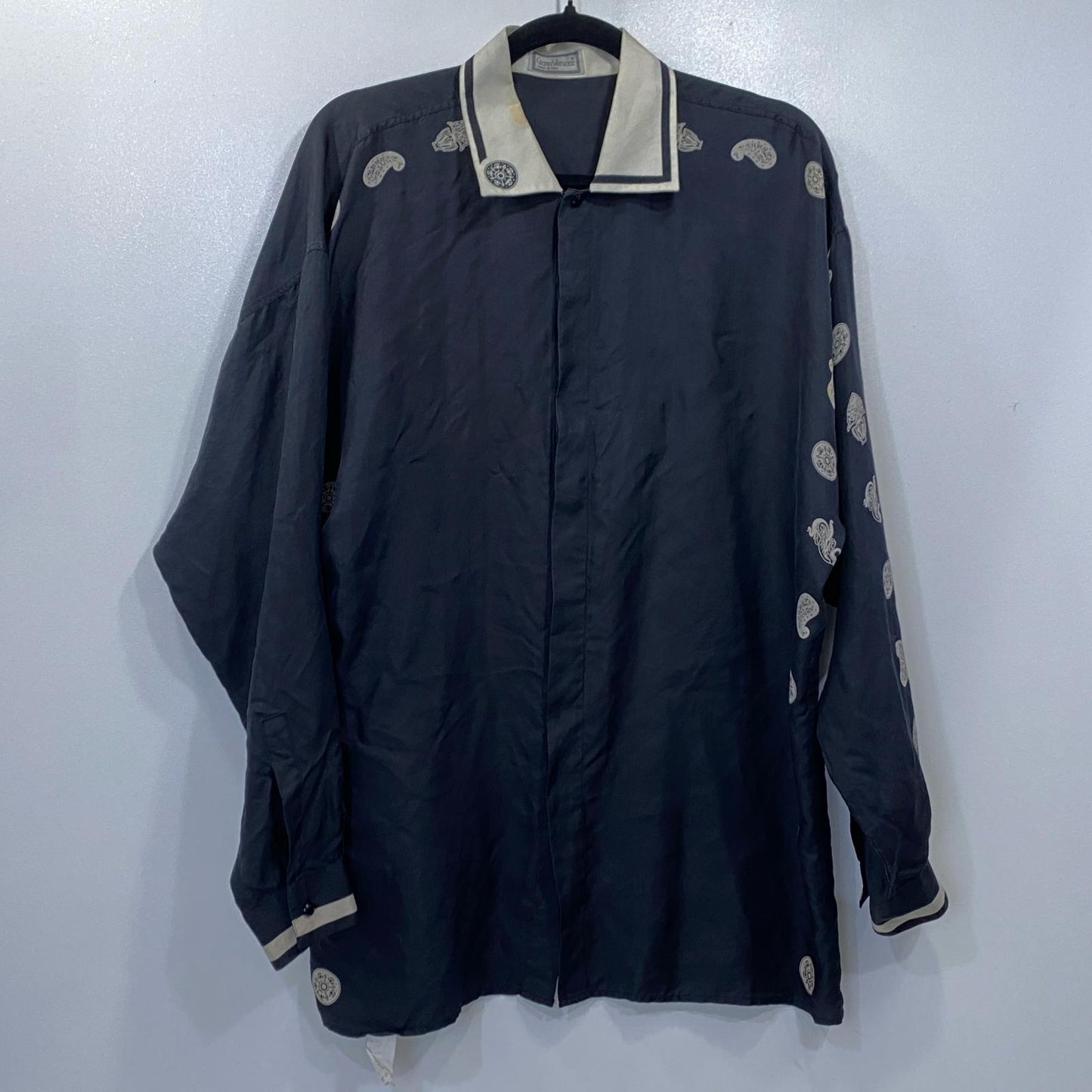 Gianni Versace | ジャンニ・ヴェルサーチ 長袖シャツ ブラック サイズ：46【姫路東店】