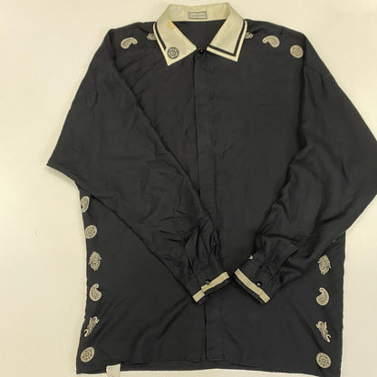 Gianni Versace | ジャンニ・ヴェルサーチ 長袖シャツ ブラック サイズ：46【姫路東店】