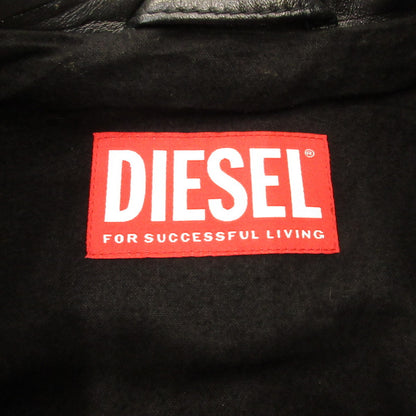 DIESEL | DIESEL L-BRETCH Leather A14752 0IPAG Black Size: 46