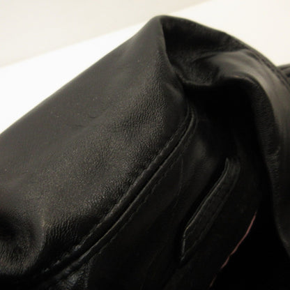 DIESEL | DIESEL L-BRETCH Leather A14752 0IPAG Black Size: 46