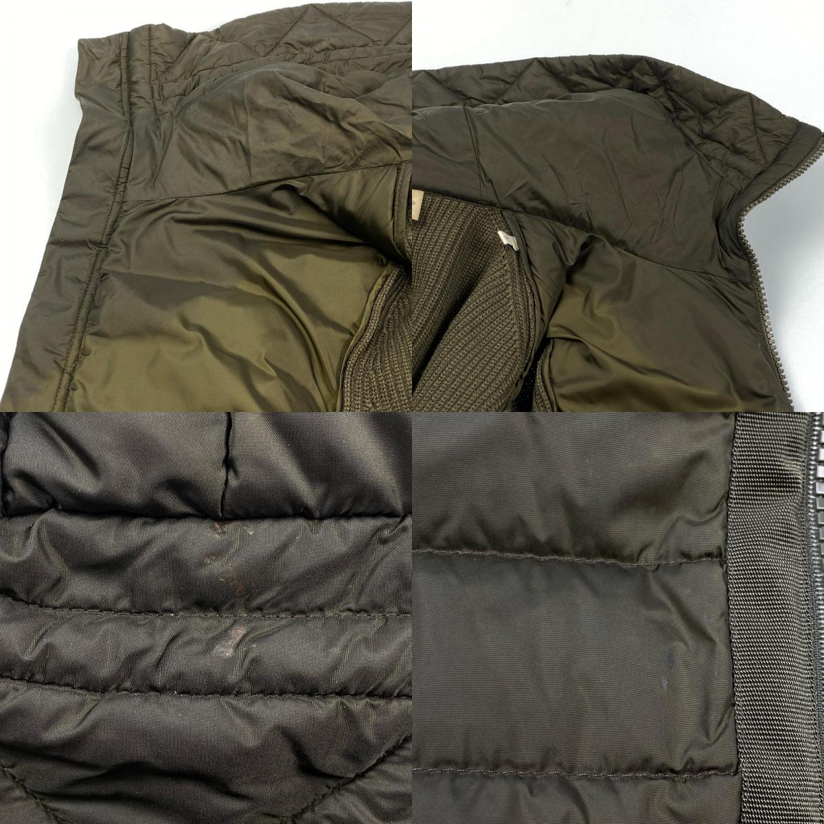 MONCLER | モンクレール MAGLIONE TRICOT CARDIGAN ダウンジャケット E20919402800 2019A/W 国内正規品 カーキ サイズ：S【姫路東店】