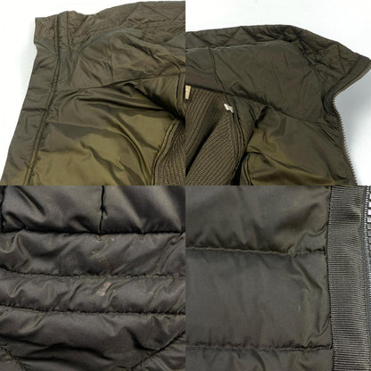 MONCLER | モンクレール MAGLIONE TRICOT CARDIGAN ダウンジャケット E20919402800 2019A/W 国内正規品 カーキ サイズ：S【姫路東店】