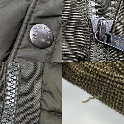 MONCLER | モンクレール MAGLIONE TRICOT CARDIGAN ダウンジャケット E20919402800 2019A/W 国内正規品 カーキ サイズ：S【姫路東店】