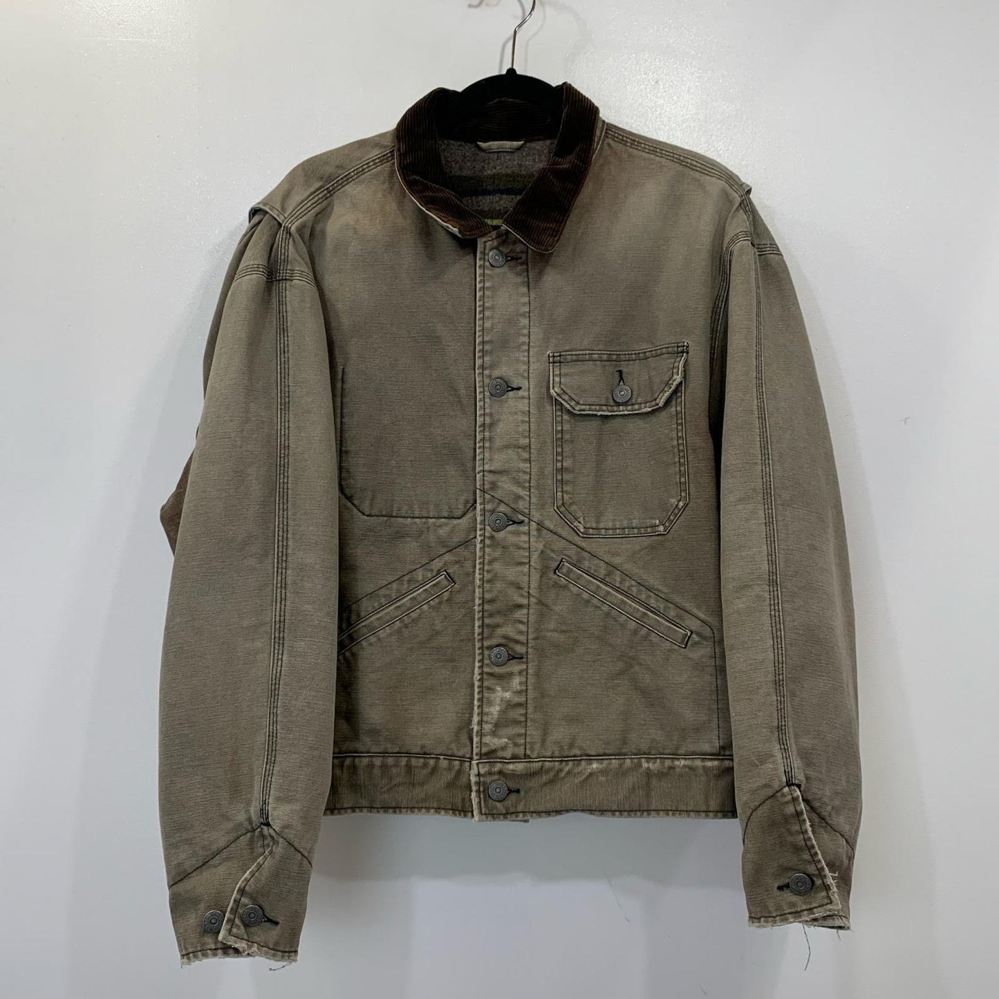 BOWWOW | バウワウ BLANKET LINED DUCK JACKET AGEING (EXCLUSIVE) ブルゾン 2023A/W グレー サイズ：M【姫路東店】