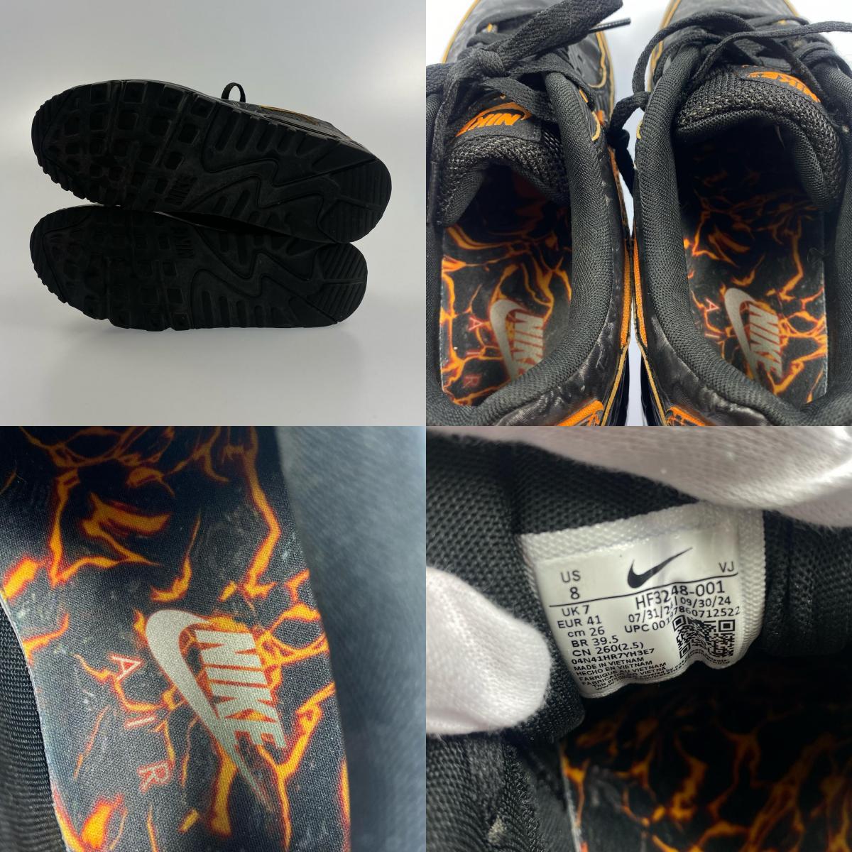 NIKE | ナイキ AIR MAX 90 VOLCANO スニーカー HF3248-001 2025S/S サイズ:26.0cm ブラック 26cm【姫路東店】