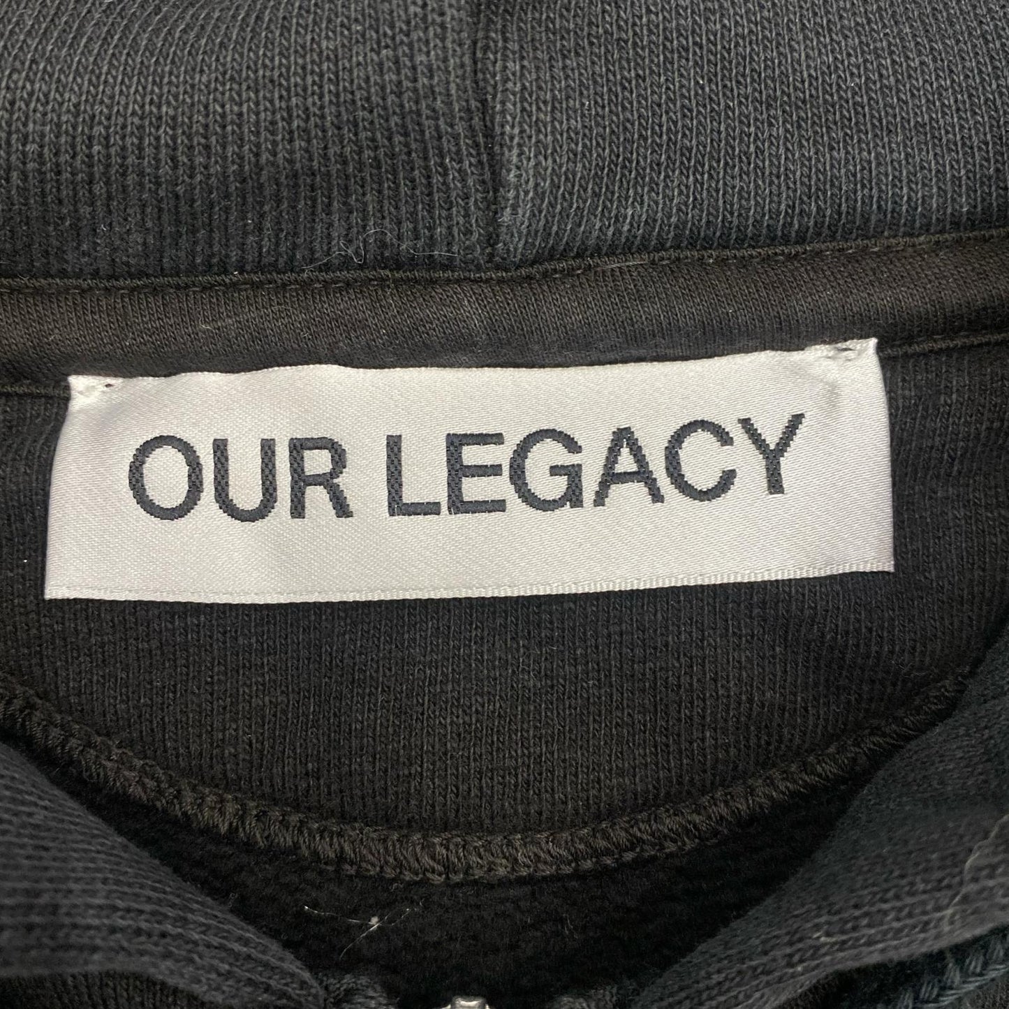 Our Legacy | Our Legacy Rascal Hood Hoodie Black Size: 46
