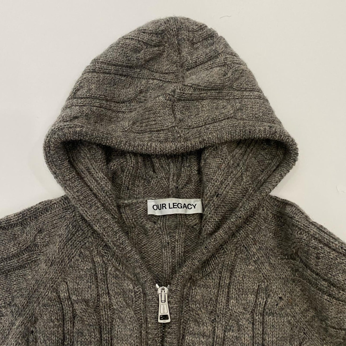 Our Legacy | Our Legacy Level hoodie knit W4243LS gray size: 38