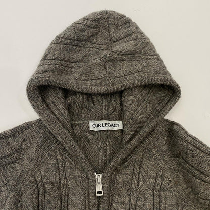 Our Legacy | Our Legacy Level hoodie knit W4243LS gray size: 38