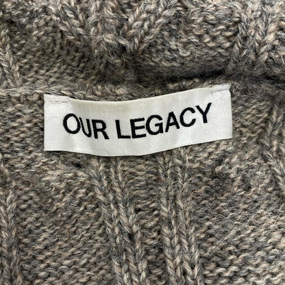 Our Legacy | Our Legacy Level hoodie knit W4243LS gray size: 38