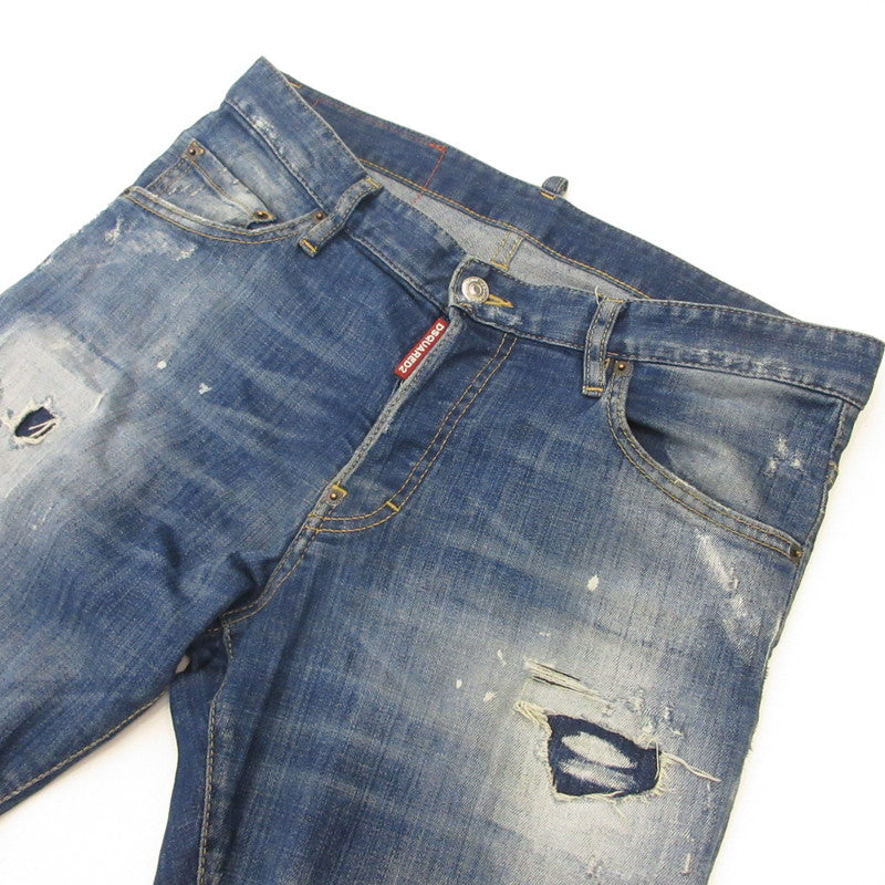 DSQUARED2 | Dsquared SKATER JEAN Denim Pants S74LB0953 Authentic Domestic Product Indigo Size: 48