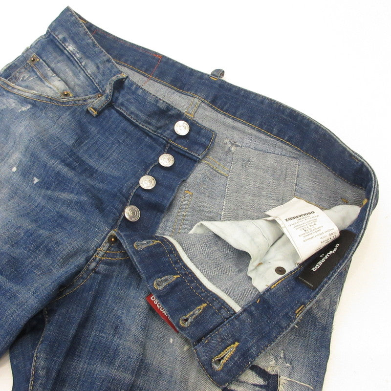 DSQUARED2 | Dsquared SKATER JEAN Denim Pants S74LB0953 Authentic Domestic Product Indigo Size: 48