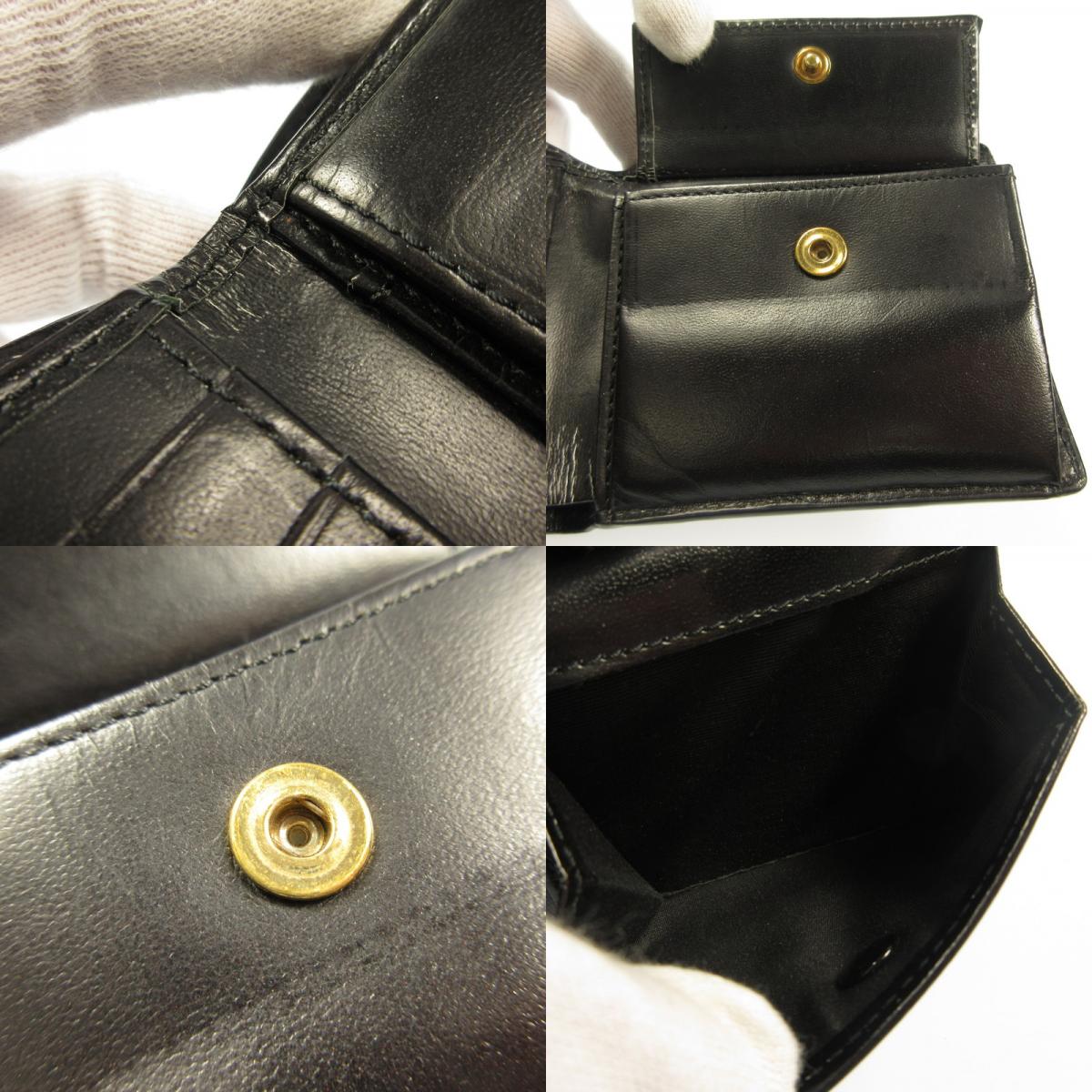 VERSACE | Versace Bi-fold Wallet 1006117 Black