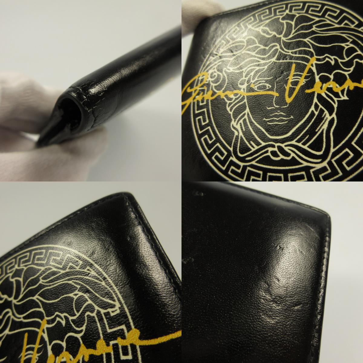 VERSACE | Versace Bi-fold Wallet 1006117 Black