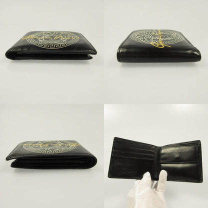 VERSACE | Versace Bi-fold Wallet 1006117 Black