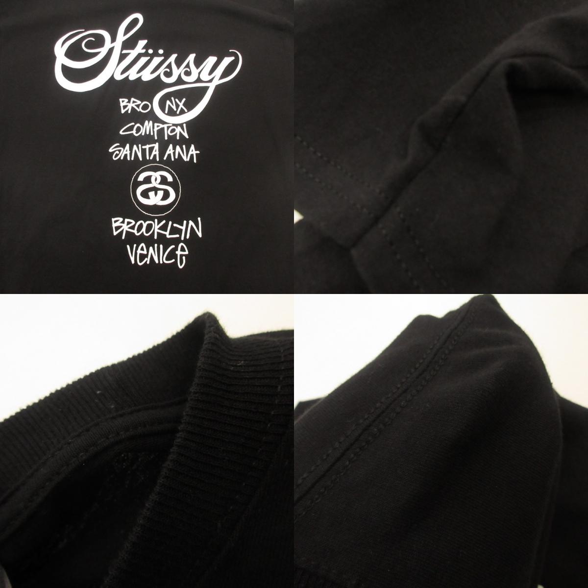 STUSSY | ステューシー WORLD TOUR TEE 半袖Ｔシャツ ブラック